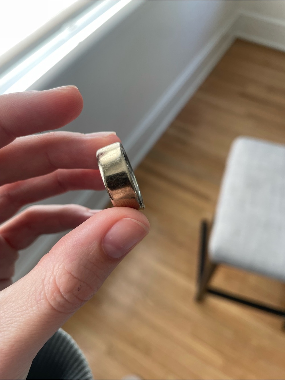 Oura Ring 4, Size 7, Gold